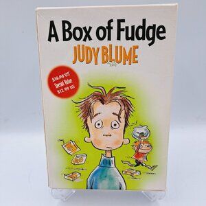Box Of Fudge 3 Books From Judy Blume: Fudge-A-Mania, Superfudge, Double Fudge